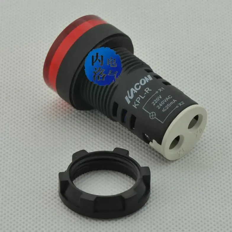 Фото [SA] Южная Корея Kaikun KACON 22 мм встроенный индикатор KPL-* A2 LED AC220V DC24V -- 10 шт./лот №4