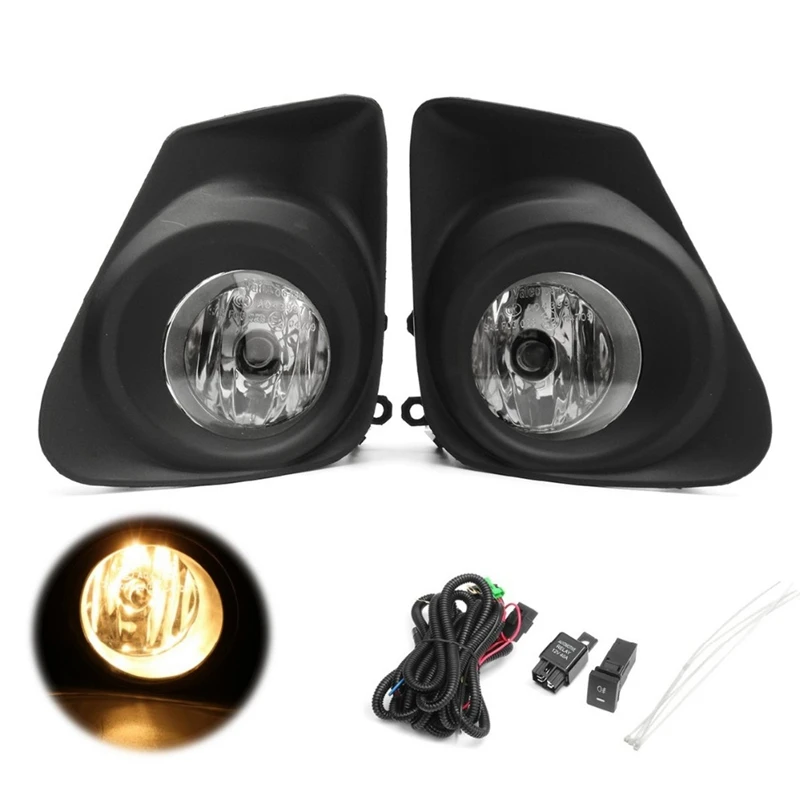 Car Front Bumper Fog Light Bulb Switch + 2 Grille Cover For Toyota Corolla 2011 2012 2013 | Автомобили и мотоциклы