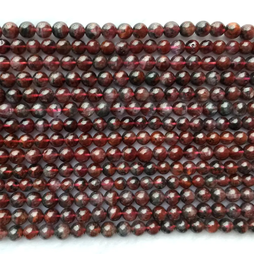 

Veemake Super Auralite 23 Purple Red Crystal Small Round Women's Beads For Jewelry Making DIY Necklace Bracelets Natural 06047