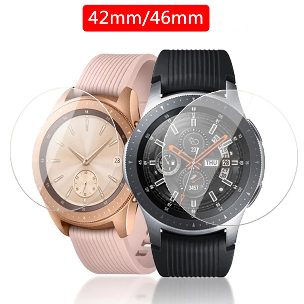 3 шт 9H HD защитная пленка из закаленного стекла для samsung Galaxy Watch Active 42 мм 46 мм прозрачная защитная пленка для экрана