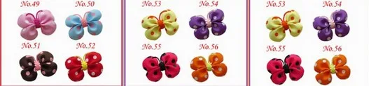handmade Hot Sell Baby Hair Accessorie With Crafts Animal cartoon Children peacock Butterfly owl bugs 20PC Free Shipping | Аксессуары