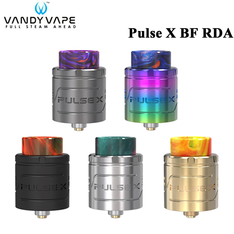 Новый Vandy Vape PULSE X BF RDA бак 2 мл электронная сигарета атомайзер Vandyvape Топ Squonk подача