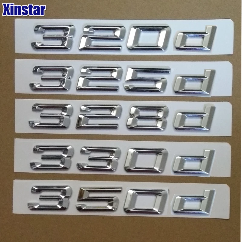 

New M car badge 316d 318d 320d 325d 328d 330d 335d 350d car rear Emblem sticker for BMW M 3 series E90 E46 E91 E92 E30 F30