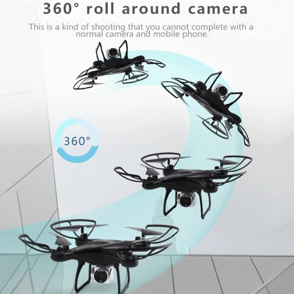 Utoghter 69601 RC Дрон Безголовый режим WiFi FPV с 0.3MP 2.0MP камера H/L скорость удержания высоты