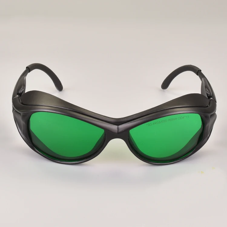 Красные лазерные защитные очки с O.D 6 или 4 CE certified black color frame|Запчасти для