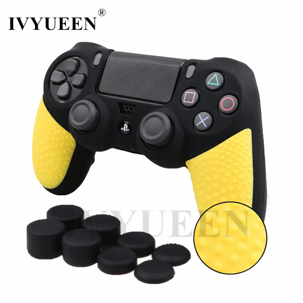 Чехол для контроллера Sony Dualshock 4 PS4 DS4 Pro Slim нескользящий Силиконовый чехол