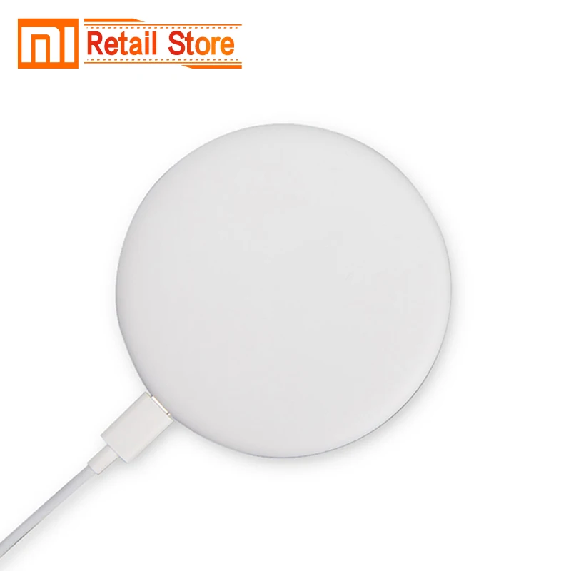 2018 Оригинальное Беспроводное зарядное устройство Xiaomi type C Быстрая зарядка Pad