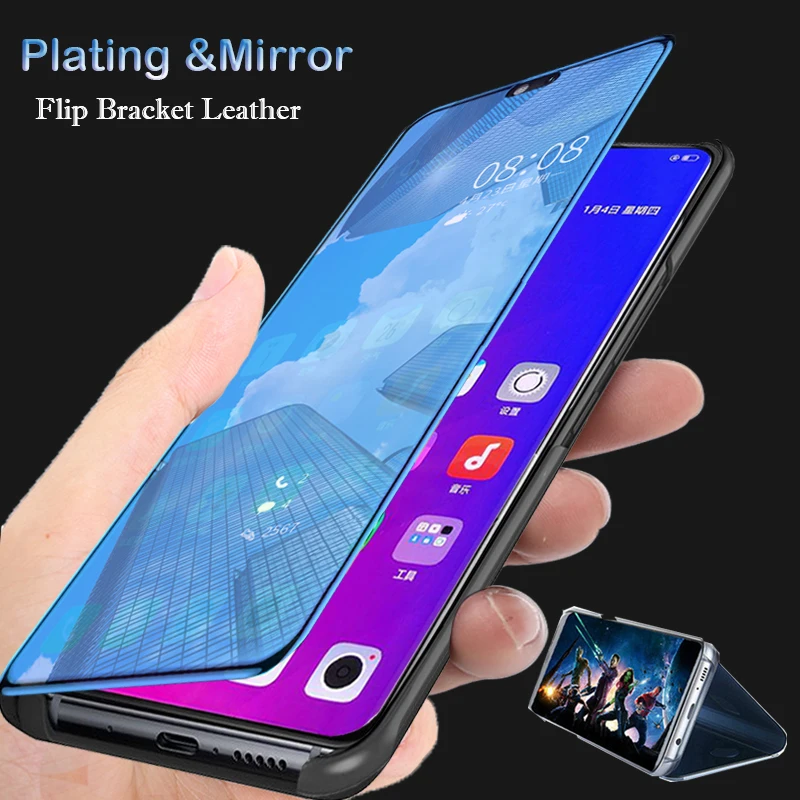 Прозрачный зеркальный чехол для Huawei P Smart P8 P9 P10 P20 Lite 2017 Plus Mate 10 20 lite pro honor 9 8 nova 3 3i