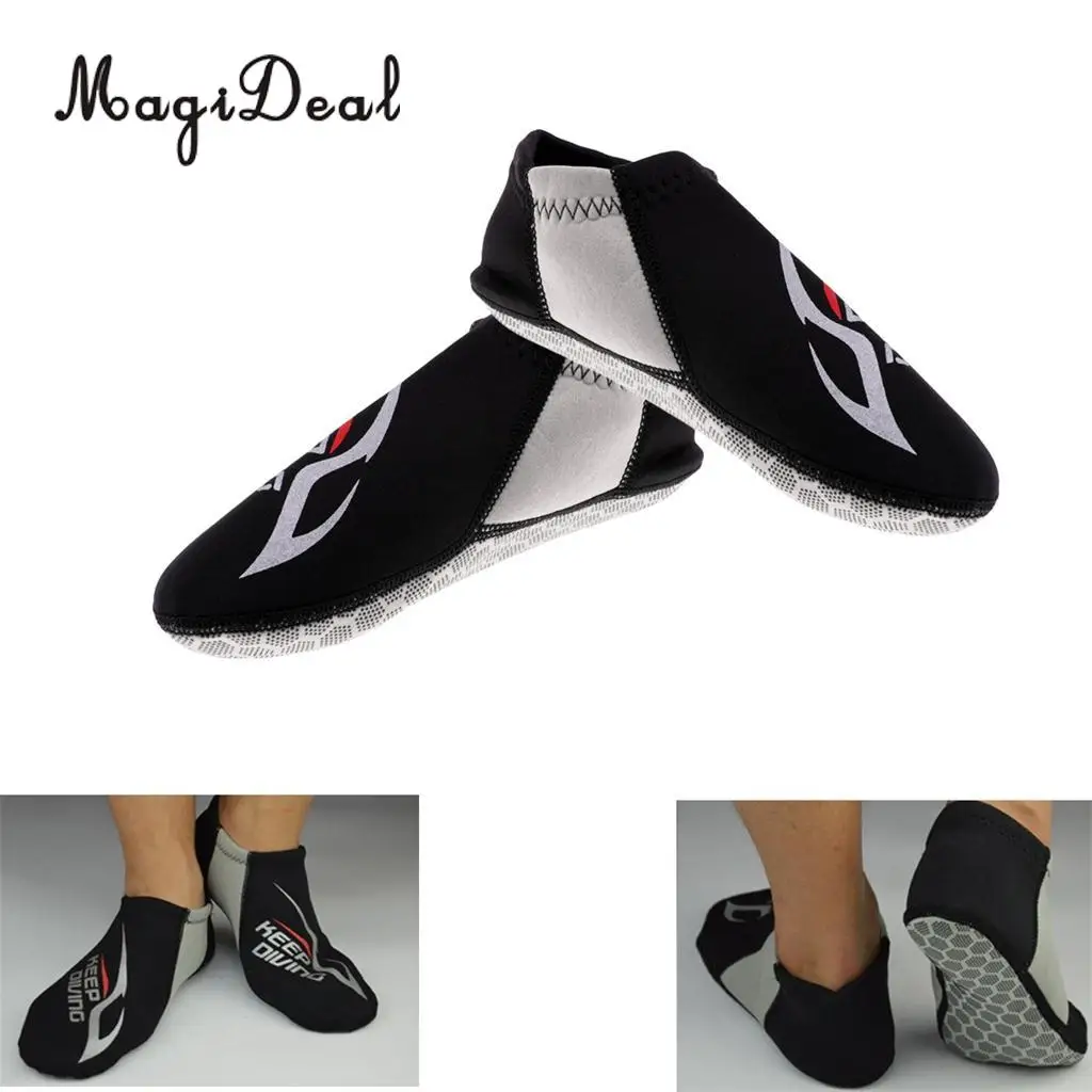 

MagiDeal Adult Men Women Non-slip 3mm Neoprene Socks Swim Surf Beach Scuba Diving Water Sports Wetsuit Shoes Boots