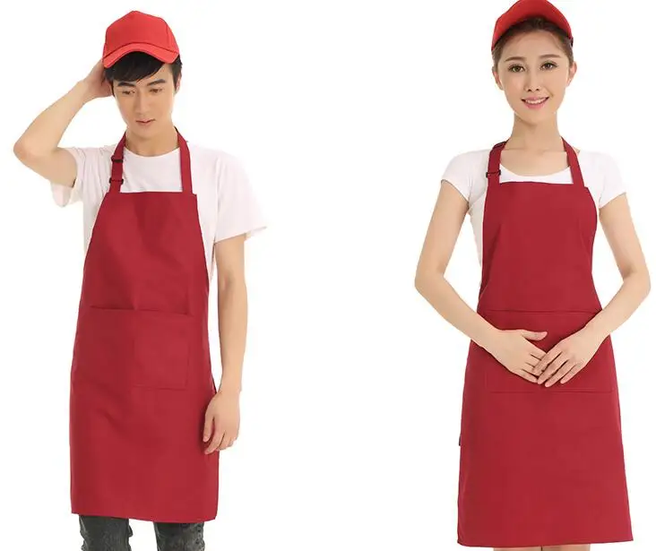 Фартук с логотипом на заказ напечатанным именем для взрослых куртка ресторана