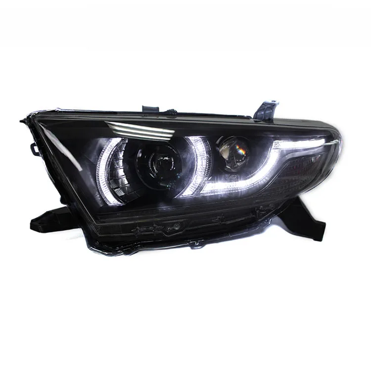 Ownsun Новый фары “орлиные глаза” светодиодный DRL Биксеноновые линзы