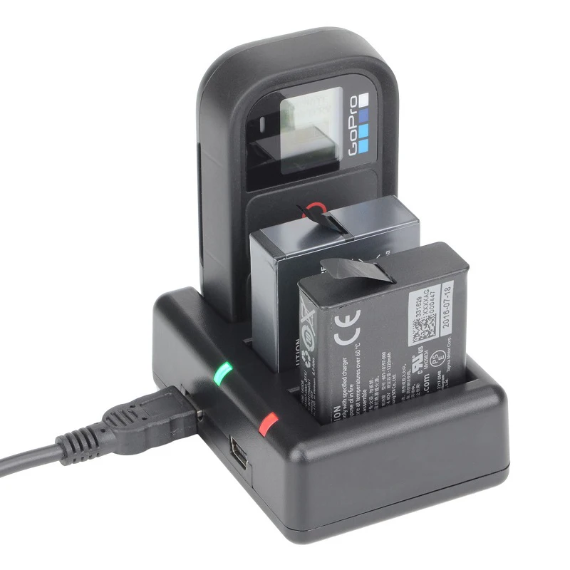 Новый пульт дистанционного управления и зарядное устройство для GoPro Hero 7 8 Go Pro 6 5