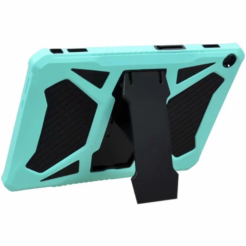 Green Black Для huawei MediaPad M3 Lite 10 Чехол прочный силиконовый ударопрочный чехол Подставка для планшета для huawei M3 Lite 10 BAH-W09/AL00 10,1" - Цвет: Green Black