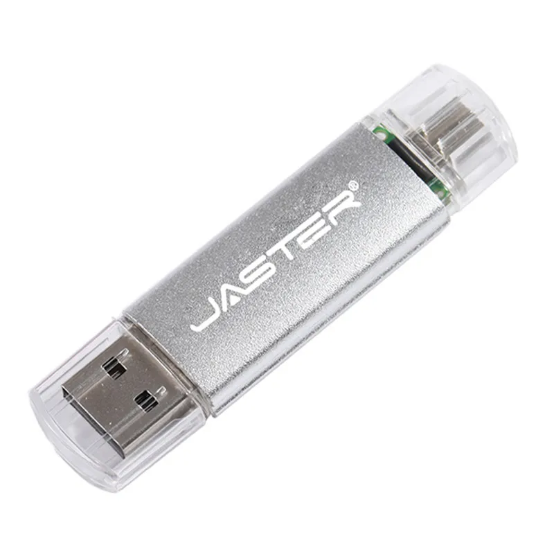 Silver SHANDIAN, смартфон, USB флеш-накопитель, OTG, USB флэш-диск, Микро карта, карта памяти, карта памяти для телефона, U диск, 8 ГБ/16 ГБ/32 ГБ/64 ГБ, флешка - Цвет: Silver
