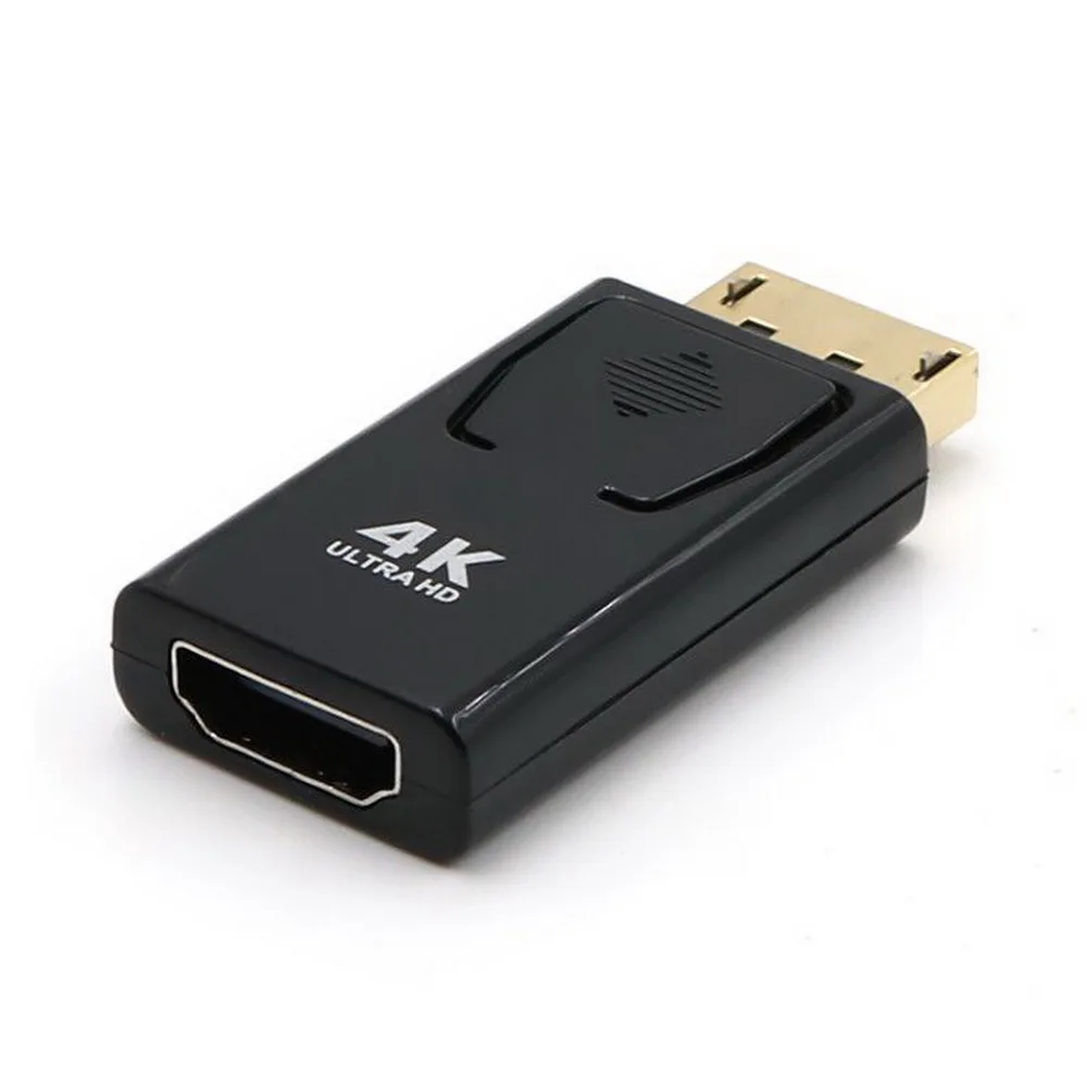 Адаптер kebidu 4K DP HDMI совместимый переходник с порта дисплея на для ноутбука