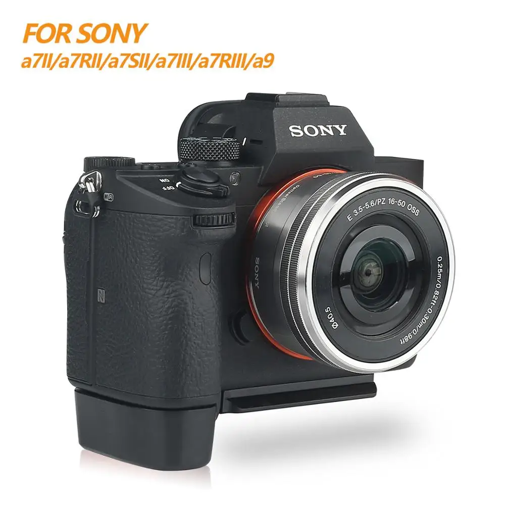 Деревянный кронштейн с ручкой для камеры Sony a72 a7s2 a7r2 A7RII a73 a9 A7m3 A7RIII A7r3 ILCE-7RM3 A7R MKIII