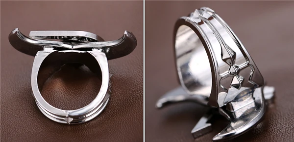 Hot Anime One Piece Portgas skull male rings rotatable Angel Wings personality for men jewelry 2016 new arrival | Украшения и