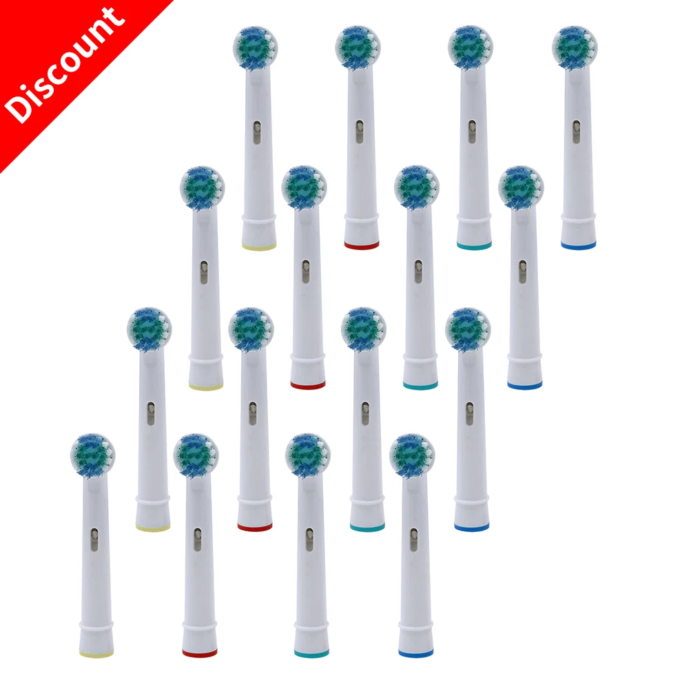 20 штук сменные насадки для зубной щетки Oral B электрические зубные щётки Зубная