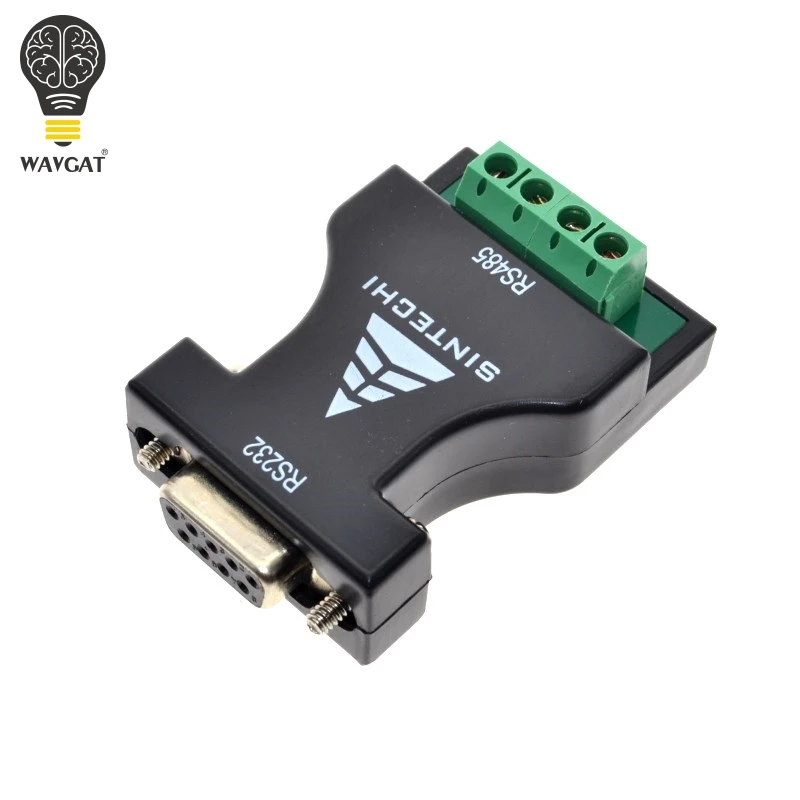 RS-232 RS232 для RS-485 RS485 интерфейса преобразователь последовательного адаптера