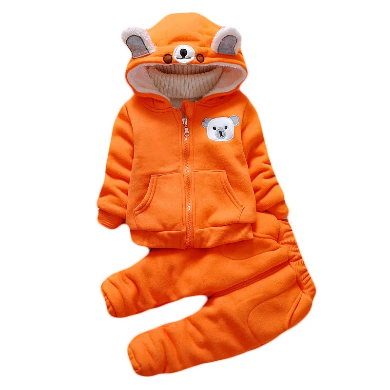 boys clothing sets winter cotton thicken children kids cartoon plue velvet 2pcs | Детская одежда и обувь