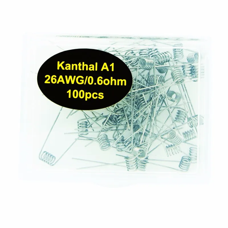 Предварительно построенный SubOhm микро катушки RDA RBA нихромовый провод 30 г AWG 0 25 мм 10