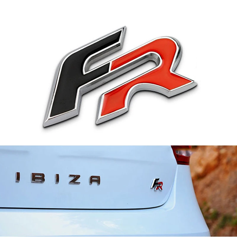 Metal Auto Car FR Emblem Decal Sticker Front Grille Badge for Seat LEON IBIZA ALTEA CUPRA Exeo Formula Accessories Styling | Автомобили и