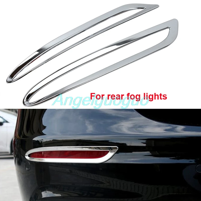 Автомобильные противотуманные фары крышка решетки декоративные полосы для Mercedes