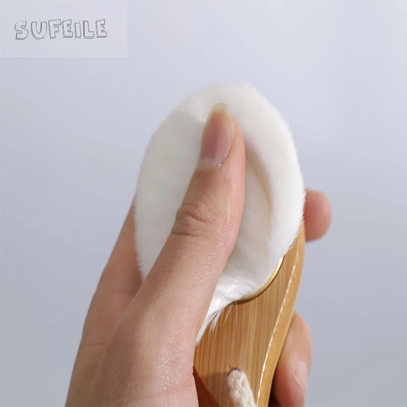 Мягкие щетки для мытья волос и лица щетка из бамбукового угля очищения массажное