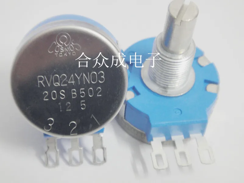 Оригинальный TOCOS RVQ24 RVQ24YN RVQ24YN03 20F B502 20S B5K 5K долговечный переключатель