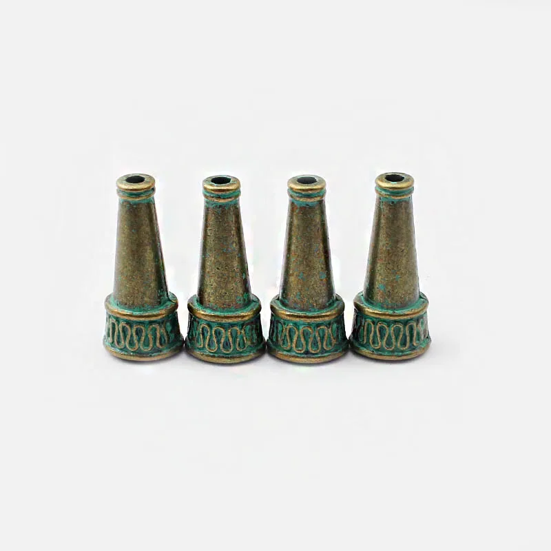 10 шт. обжимные Концевики для ювелирных изделий|Ювелирная фурнитура и компоненты|