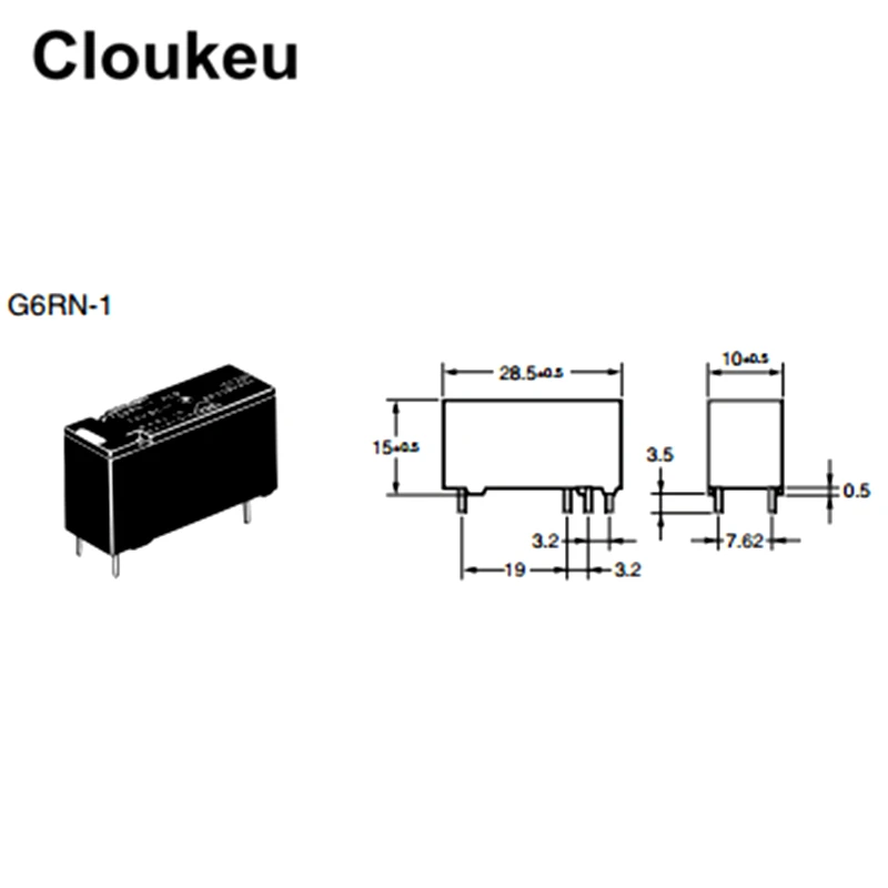 

G6RN-1-24VDC 8A Relay DIP5