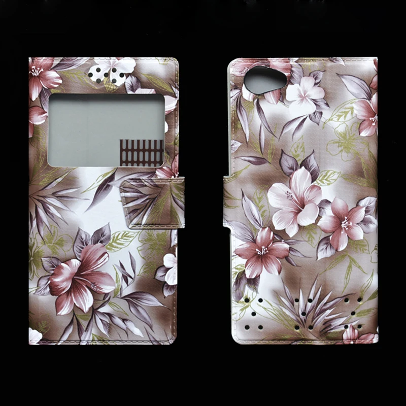 Новый Модный Цветной чехол dower me из искусственной кожи с откидной крышкой для