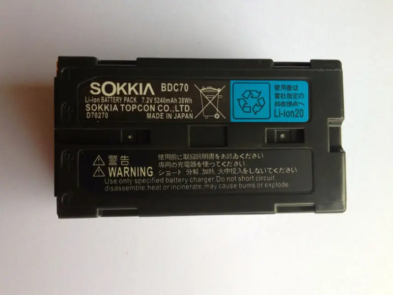 Абсолютно Новый Sokkia/TOPCON BDC70 Li Ion Batteryfor total Station/GPS Surveying|gps l5|gps necklacegps car tracking device |