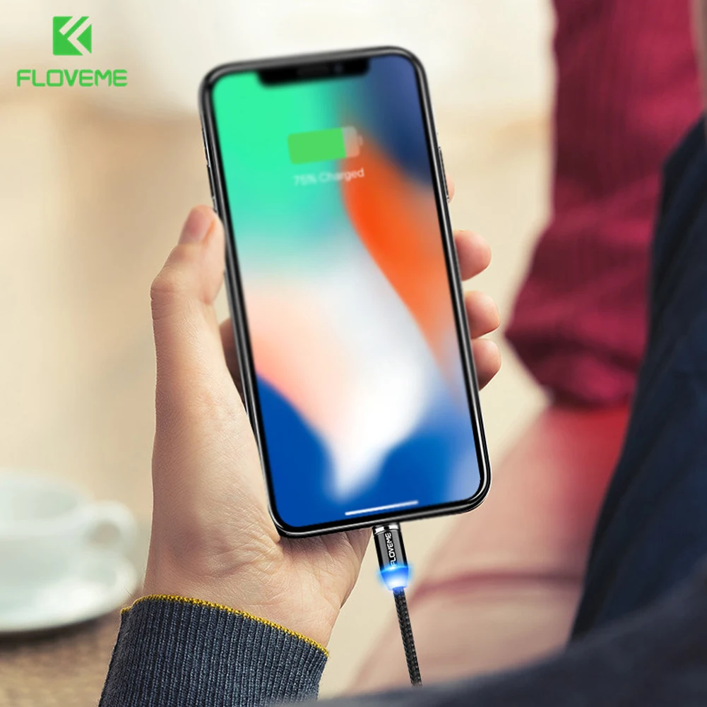 Магнитный зарядный кабель Micro USB Type C шнур для телефона Samsung S9 + S10 E S8 Plus Note 8 Huawei P20 Pro