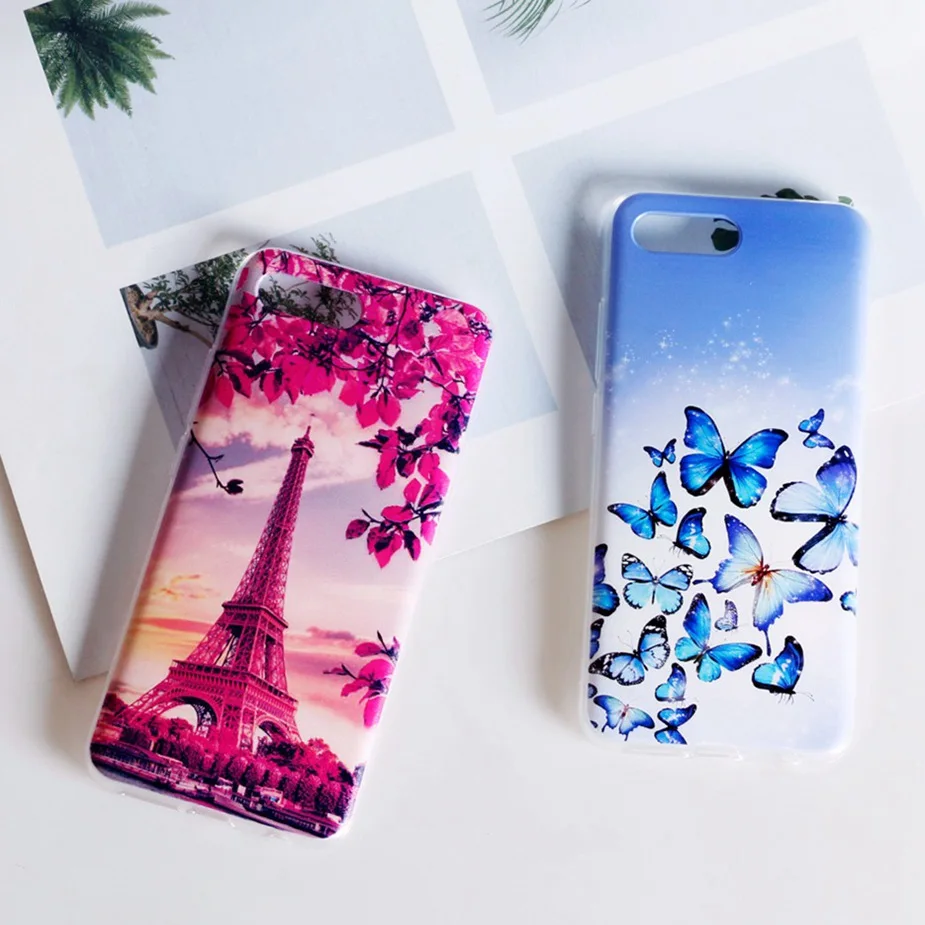 Чехол для Huawei Honor 10 чехол 5 84 дюйма полная защита мягкий силиконовый бампер чехлы