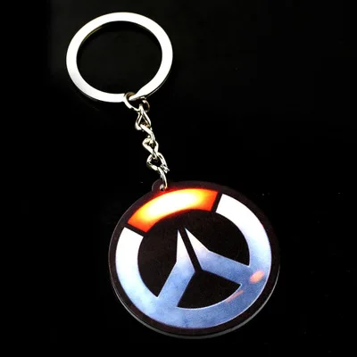 22 типа брелок с рисунком из игры OW Heroes Pharah Mccree Mei Solider 76 трекер Рипер
