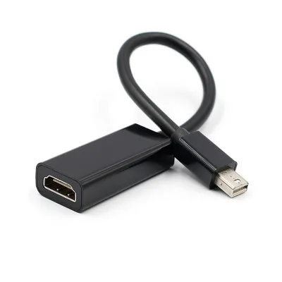 Minidp к vgaMini DisplayPort VGA Кабель-адаптер мужчин и женщин Thunderbolt конвертер для MacBook