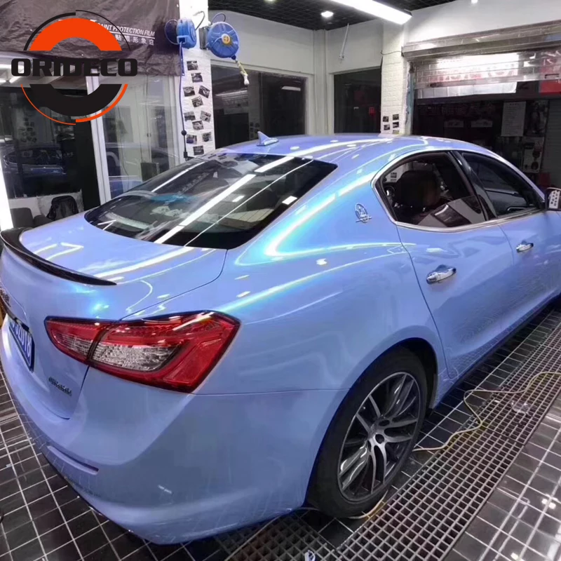 Новинка 2019 суперглянцевый хамелеон двойные цвета серый синий конфетный