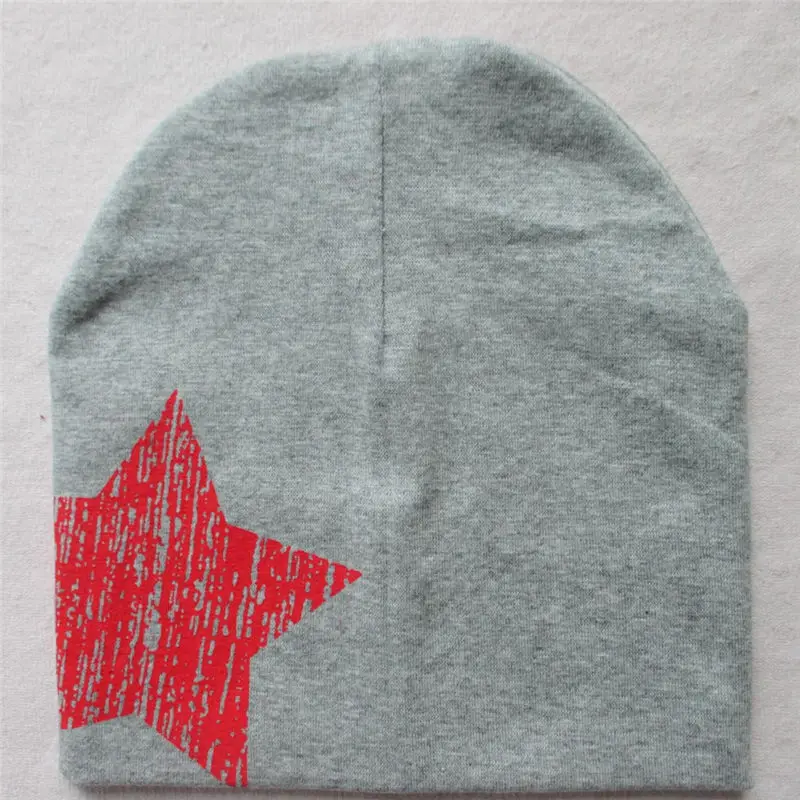 MUQGEW 2017 Hot Selling New Fashion 3 Colors Baby Hat Print Star Beanie For Boys Girls Cotton Knit Children Winter Hats | Детская одежда