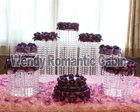 wedding acrylic transparent cupcake stands cake stand 7pcslot wedding centerpiece wedding decoration