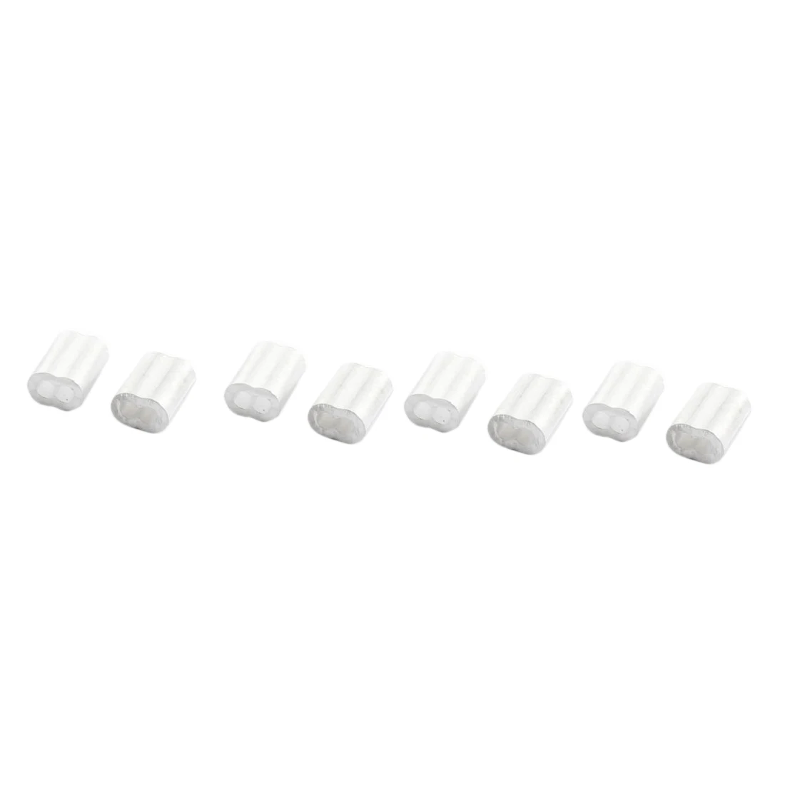 MYLB 50Pcs 15 мм алюминиевые песочные часы обжимной рукав для 3 троса|sleeve crimp|sleeve