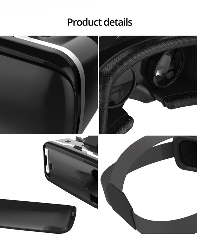 UZQi 3D VR SHINECON G04 гарнитура виртуальной реальности 3D VR Box шлем с эффектом погружения для смартфонов 4,7-6"