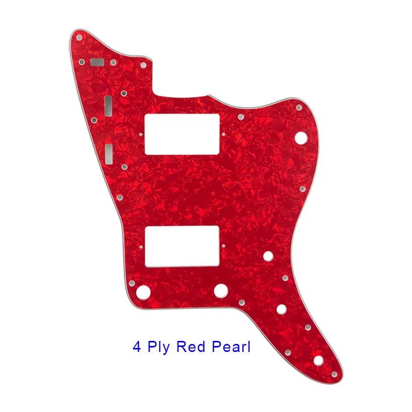 Pleroo Custom Guitar Parts- For USA\Mexico Fd Jazzmaster style Guitar pickguard With PAF Humbucker Scratch Plate Replacement