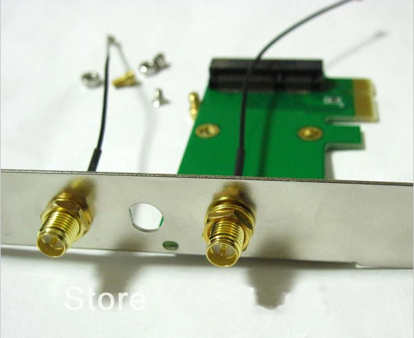 

Новый 2в1 беспроводной wifi mini pci-e карта для pci-e pci express адаптер