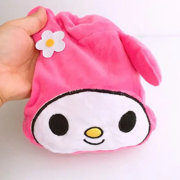 1 шт. прекрасный мой музыкальный плюшевый кошелек мультфильм Drawstring Карманный плюшевый мешок для монет для девочек плюшевые игрушки