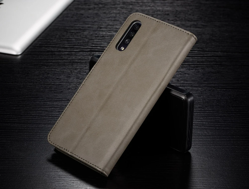 Кожаный флип-чехол для SAMSUNG A90 A80 A70 A60 A50 A40 A30 A20 A5 A6 A7 A8 A9 плюс держатель для карт чехол-бумажник чехол для телефона чехол s Fundas