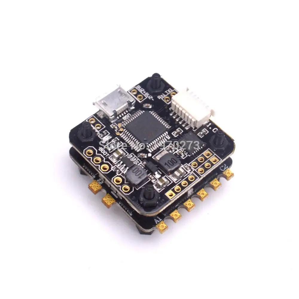 Полетный контроллер Mini F3 Flytower Встроенный OSD встроенный 5 в 1 А Выход BEC 25A 4 BLHeli ESC для
