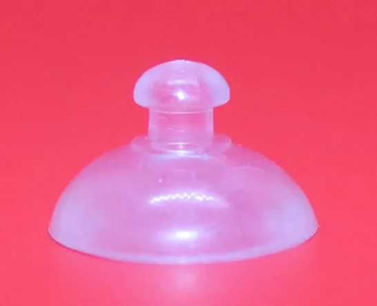 Принадлежности для крючков 15 мм Стеклянная присоска с грибной головкой крюк