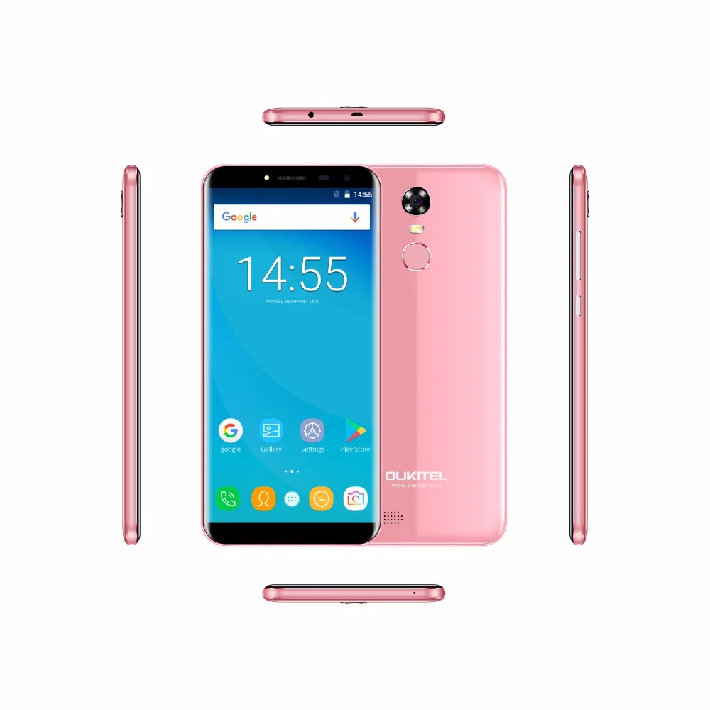 Oukitel C8 3g 5 дюймов 18:9 Дисплей 3000 мАч Android 7 0 MT6580A 4 ядра смартфон 2 Гб Оперативная