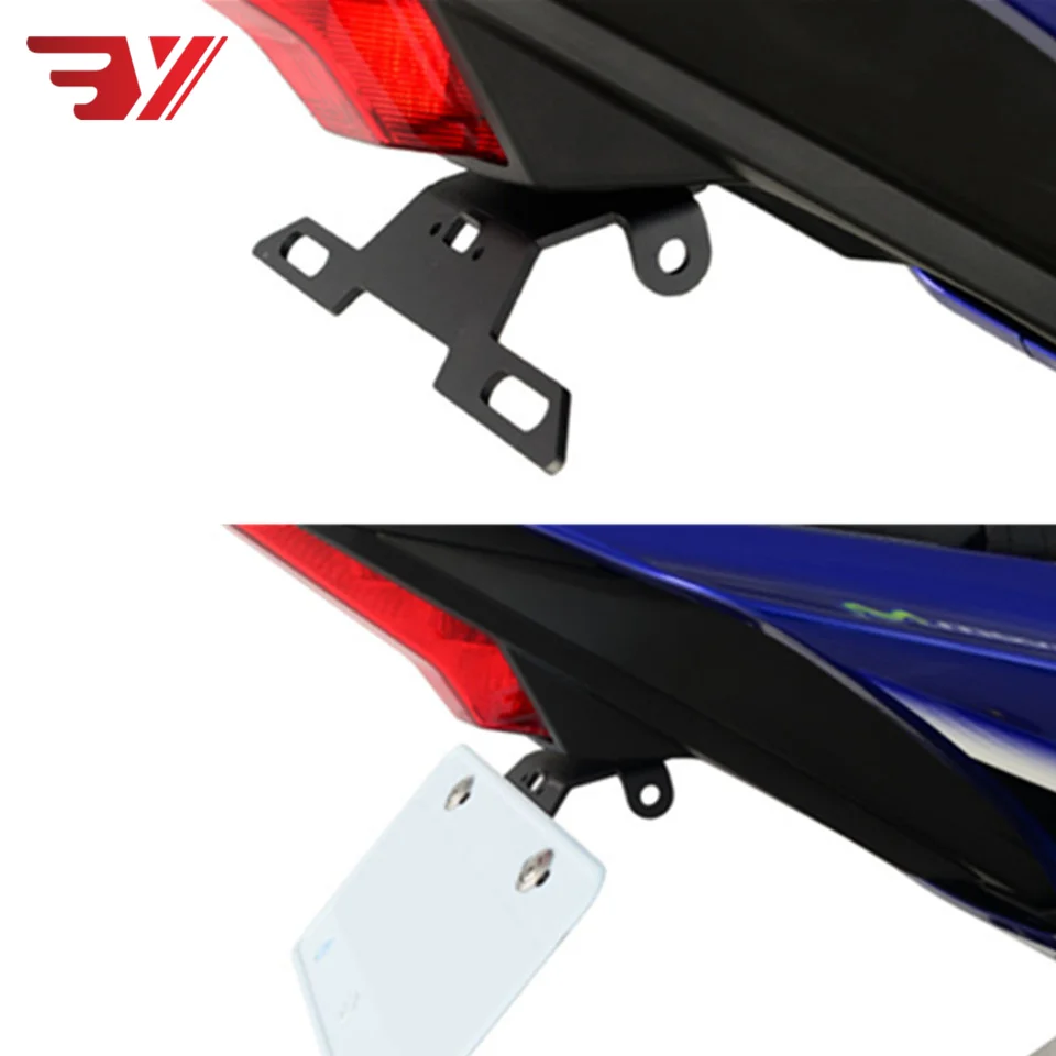 2018 новый CNC номерной знак держатель рамки мотоцикла для YAMAHA YZF-R15 YZF R15 2017 кронштейн